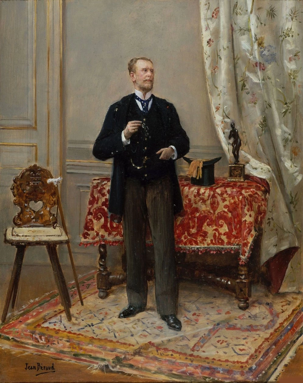 Ritratto di Edmond Taigny, c. 1890 - Musée Carnavalet, Parigi, Musée Carnavalet, Parigi